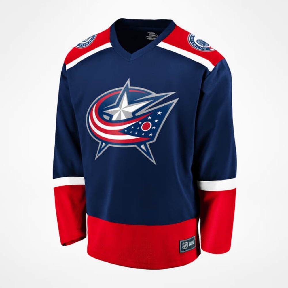 NHL Columbus Blue Jackets Mens Hockey Jersey Size XL NWT